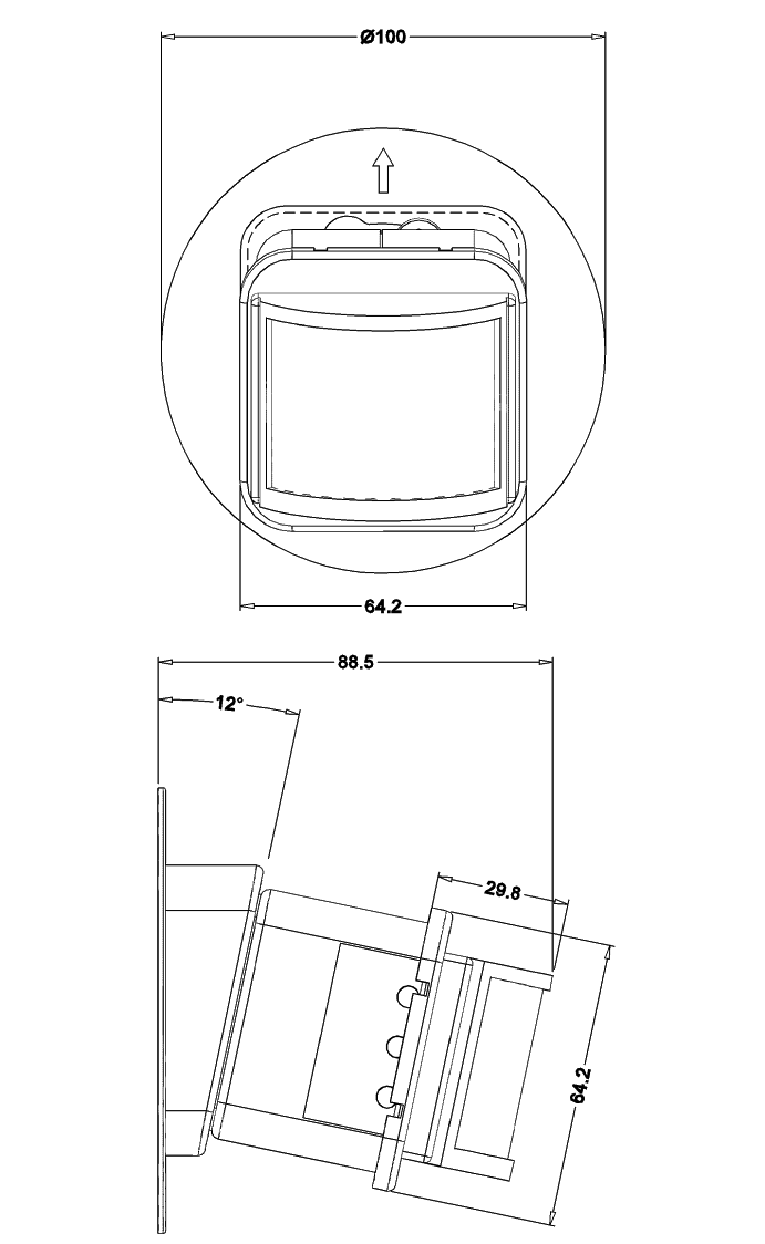 Wall panel front and assembly